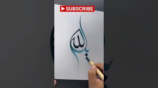 lettering Calligraphy art 🎨 calligraphyart short [upl. by Simaj495]