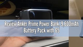 Review Anker Prime Power Bank 9600mAh Battery Pack with 65W Output Builtin AC Plug Supports PD [upl. by Primaveras]