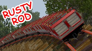 Rusty Rod an Arrow Mine Train Coaster NoLimits 2 Pro [upl. by Rairb]