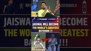 YASHASVI JAISWAL will become the worlds greatest batsman yashasvijaiswal indvsaus [upl. by Francyne]