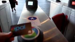 Opal Card Barrier Mounted Reader Already Tapped on message [upl. by Astred]