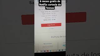 Netflix gratis 6 meses vía de Telmex [upl. by Stagg]