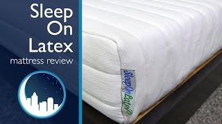 Sleep on Latex Mattress Review [upl. by Sandy]