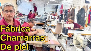 Fábrica de Chamarras de piel de Borrego en Leon Guanajuato jacketpiel abrigos frio amlo sapica [upl. by Oneill]