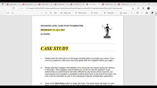 ACA ICAEW Case Study July 21 Exam Debrief [upl. by Sydel]