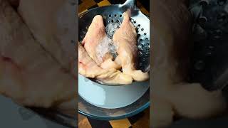 Chicken Strips 🐔🍟 youtubeshorts food recipe [upl. by Adnoyek]