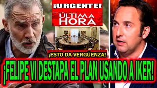 🔴¡SALE TODO FELIPE VI DESTAPÓ EL PLAN USANDO ÁNGEL GAITÁN E IKER JIMÉNEZ POR LA DANA EN VALENCIA [upl. by Aleak]