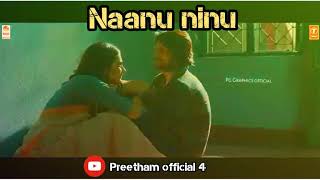 💕💕Nanu ninu💕💕 💙 Pailwan kannada movie romantic song 💙 [upl. by Akehs]