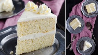 How to Make Basic Vanilla Cake [upl. by Airretnahs]