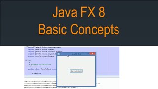 JavaFX 8 Tutorial  Basic Concepts 1 [upl. by Allez]