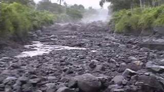 Lahar in Semeru 2003 [upl. by Yejus812]