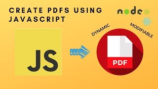 How to Create PDFs With Node JS and React [upl. by Ylrbmik]