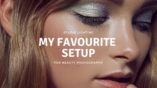 My Favourite Beauty Photography Lighting Setup  Studio Lighting Tutorial for Beginners [upl. by Ocirred230]