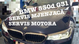 BMW 530d G31 SERVIS MJENJACA i MOTORA [upl. by Absa]