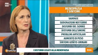 Menopausa il ruolo degli integratori  Unomattina 30102024 [upl. by Avihs]