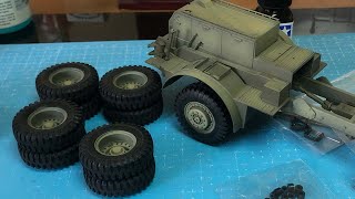 WIP Dragon wagon Part1  Tamiya Dragon wagon [upl. by Cumings]