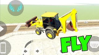 FLY JCB AND G WAGON CAR FLY MYTH ❌ AND FACT ✅ INDIAN BIKE DRIVING 3D [upl. by Kornher]