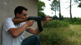 AP80 firing  ak 47 [upl. by Ahsiener]