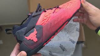 UNDER ARMOUR PROJECT ROCK 6  unboxing  from Gosport [upl. by Shumway]