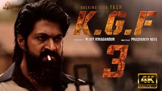 KGFChapter 3 New Hindi Dubbed Full Movie 4K factsYashSanjay DuttRaveena SrinidhiPrashanth Neel [upl. by Noek]