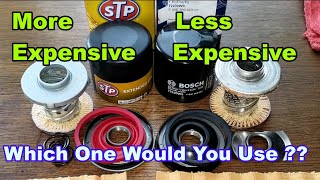 STP S6607XL Oil Filter vs Bosch 72230WS Oil Filter Cut Open Comparison [upl. by Ytissahc]