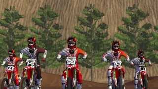 MX Simulator  TRAILER Team Barry vs 2014 [upl. by Hairom]