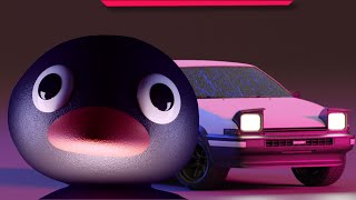 GAS GAS GAS BUT PINGU IS DRIVING [upl. by Asilak202]