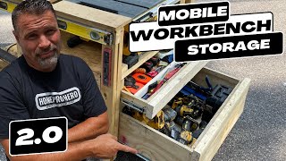 Mobile WorkBench Storage 20  Install Drawers [upl. by Filahk563]