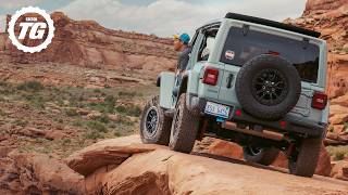 Stock Jeep Wrangler vs Americas Scariest OffRoad Trail [upl. by Akcir9]