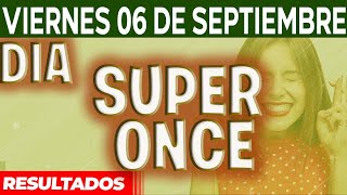 Resultado del SUPER ONCE Sorteo 1 Sorteo 2 y Sorteo 3 del Viernes 6 de Septiembre del 2024 [upl. by Izmar]