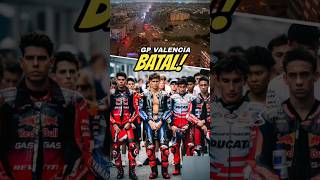 SITUASI MENCEKAM MotoGP Valencia Resmi DIBATALKAN akibat Banjir Bandang motogp beritamotogp gp [upl. by Natsud]