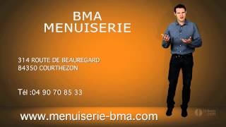 BMA MENUISERIE  Fabrication pose de menuiserie Boisalu et pvc à COURTHEZON 84 [upl. by Notgnillew913]