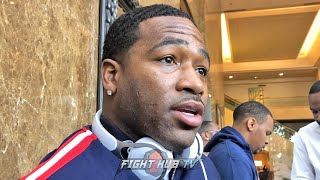 ADRIEN BRONER RIPS THURMAN quotMAN  KEITH THURMAN TELL HIM TO GO GET HIS SPEECH TOGETHERquot [upl. by Ogden146]