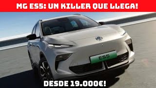 MG ES5 SUV Killer para barrer el mercado Europeo [upl. by Rennie]