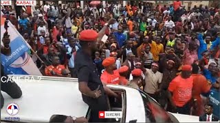 LIVE  HE PRESIDENT BOBI WINE KABALE HERE WE COME live bobiwine bobiwinelive [upl. by Coraline]