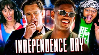 INDEPENDENCE DAY 1996 MOVIE REACTION FIRST TIME WATCHING Will Smith  Fourth Of July [upl. by Brewer661]