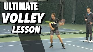 Tennis Volley Technique  Ultimate Lesson  Drills and Tips [upl. by Wilton]