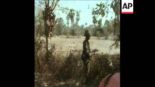 SYND 1373 GOVERNMENT TROOPS ADVANCING ON KHMER ROUGE POSITIONS [upl. by Fidelio]