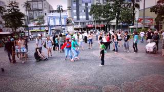 Harlem shake Caxias flash mob [upl. by Peterec592]