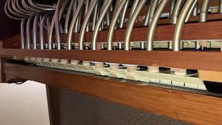 Hammond orgel L100  120 geautomatiseerd playing Im sorry sir Albert Decap [upl. by Aisatsanna360]