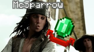 Villagers when you defeat a raid minecraft minecraftmemes piratesofthecaribbean [upl. by Nifled950]