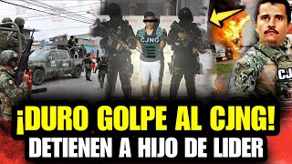 🚨¡ALERTA ROJA Ejército Capturan A Hijo Del Máximo Líder De Plaza Del CJNG En Tonalá Jalisco [upl. by Eillib]