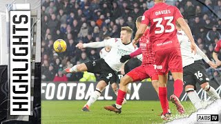 HIGHLIGHTS  Derby County Vs Cheltenham Town [upl. by Laeria]