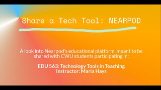 Share a Tech Tool  Nearpod [upl. by Lleihsad983]