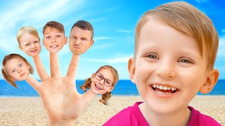 Vania Mania Kids Beach Song  Nursery Rhymes amp Kids Songs [upl. by Amalburga]