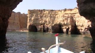 Armacao Pera Caves in Algarve Portugal [upl. by Frissell]