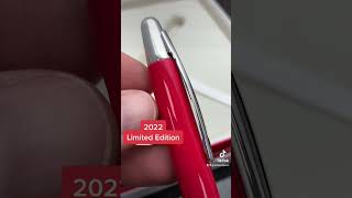 Pilot Vanishing Point LE Red Coral fountain pen unboxing [upl. by Nuajed448]