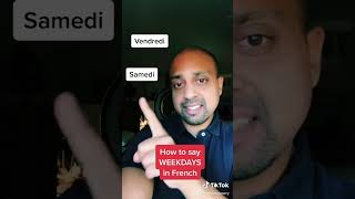 Weekdays  Learn French With Mervine  What The French [upl. by Crescentia]