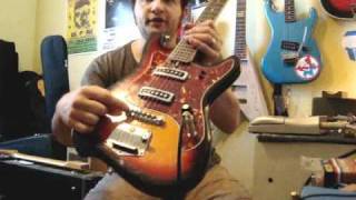 Cool Guitar of the Week60s Teisco Audition needed frets and all [upl. by Hadleigh]