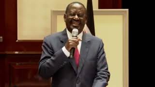 LISTEN TO RAILA ODINGAS AMAZING REMARKS INFRONT OF RUTO AS THEY MET KENYANS LIVING IN GERMANY [upl. by Assilat]